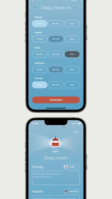 Captures d'écran de My Lighthouse: Know yourself